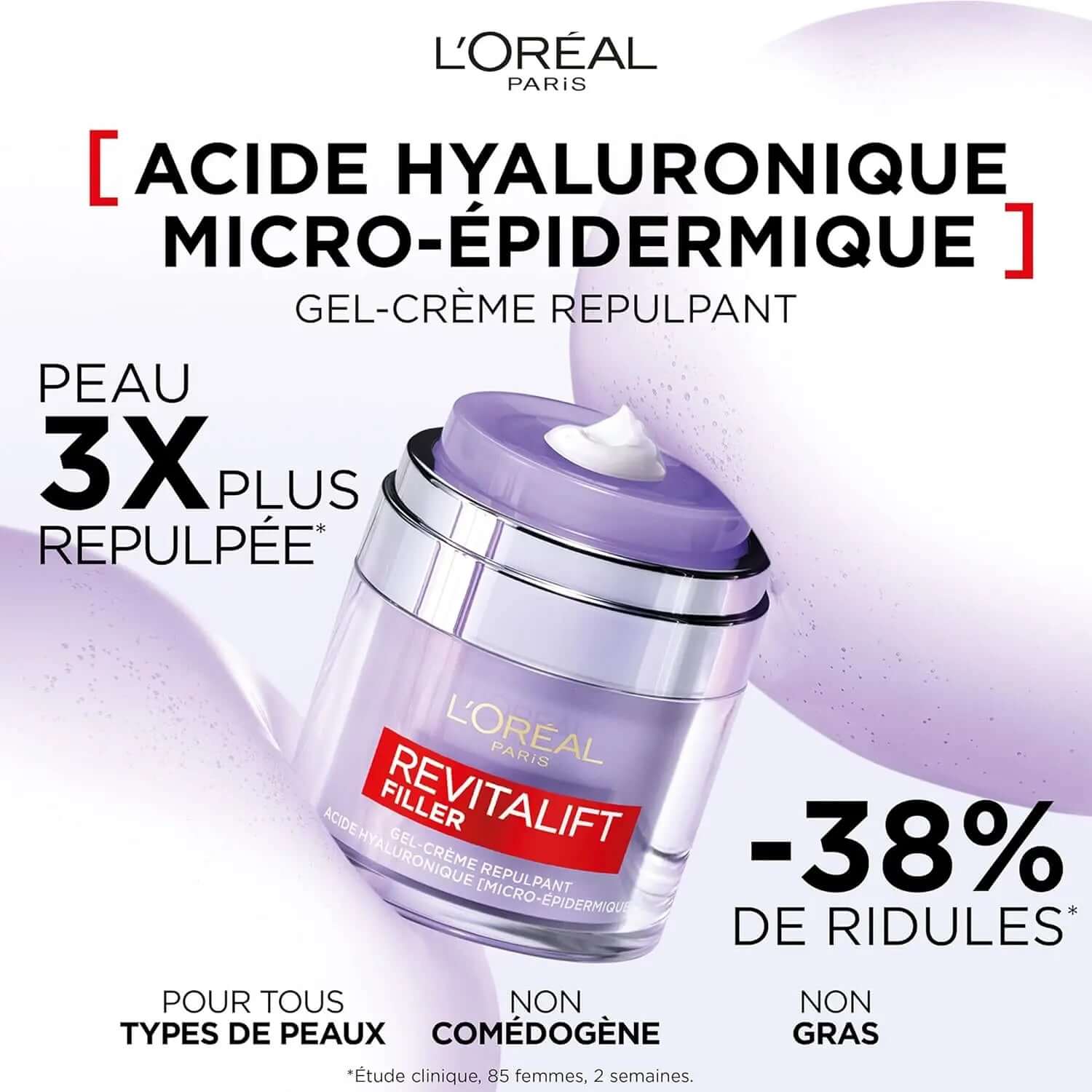L'Oreal Revitalift Filler Gel-Crème Acide Hyaluronique 50ml amazon.fr